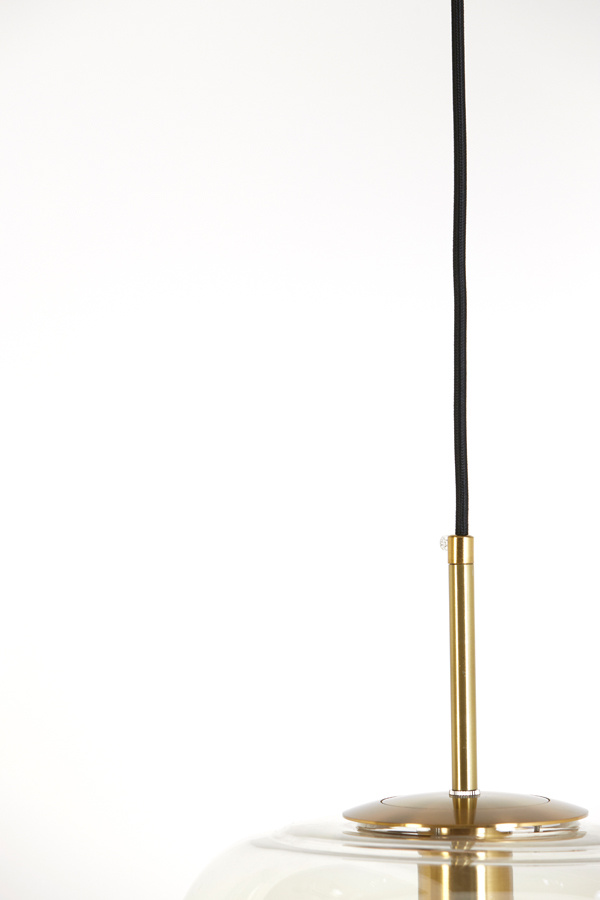 Light & Living - Hanglamp MISTY - Ø30x37cm - Oranje