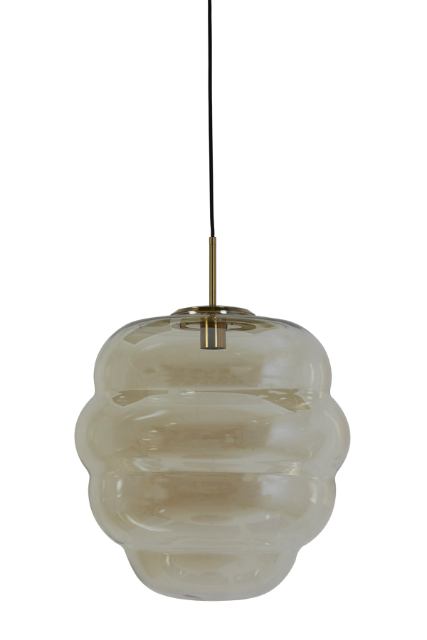 Light & Living - Hanglamp MISTY - Ø45x48cm - Oranje