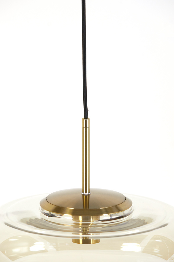 Light & Living - Hanglamp MISTY - Ø45x48cm - Oranje