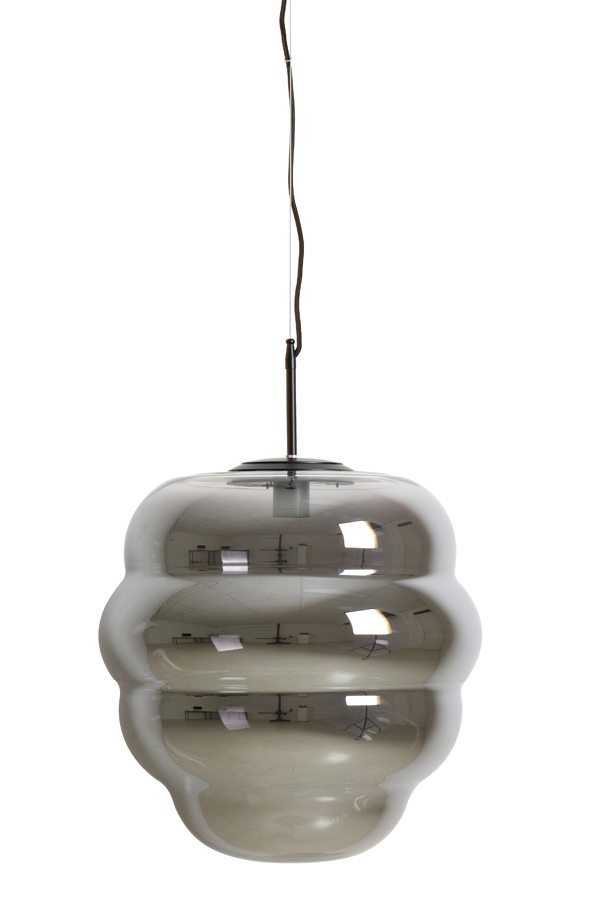 Light & Living - Hanglamp MISTY - Ø45x48cm - Grijs