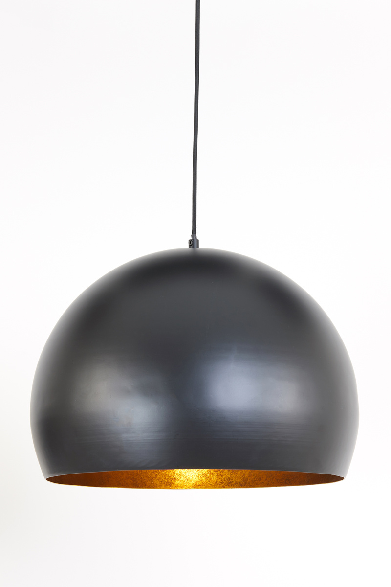 Light & Living - Hanglamp JAICEY - Ø45x32.5cm - Zwart