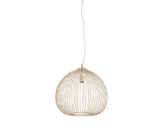 Light & Living - Hanglamp RILANA - Ø45x45cm - Wit