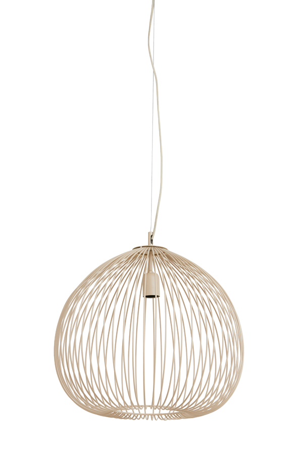 Light & Living - Hanglamp RILANA - Ø45x45cm - Wit