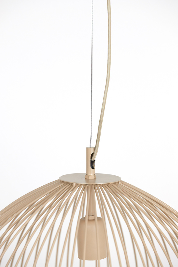 Light & Living - Hanglamp RILANA - Ø45x45cm - Wit