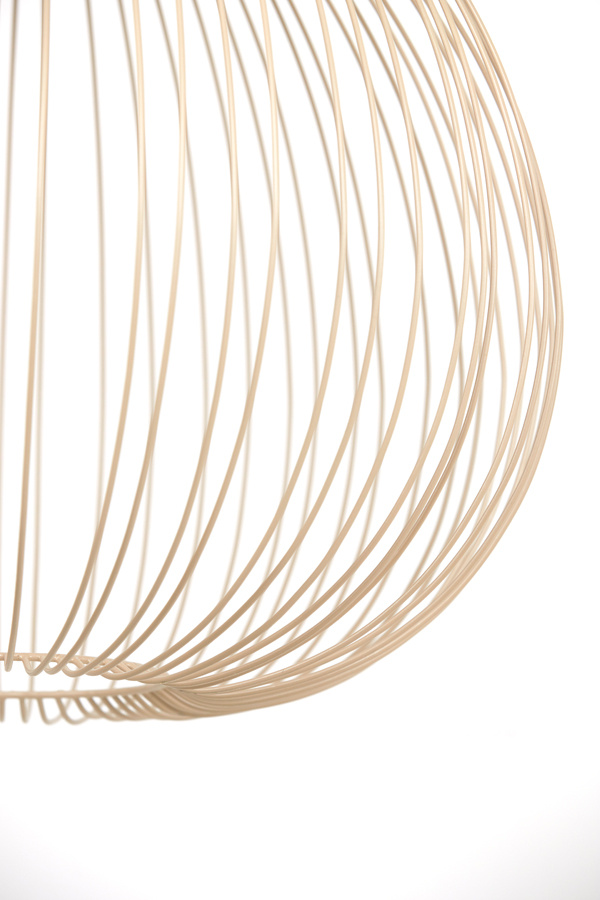 Light & Living - Hanglamp RILANA - Ø45x45cm - Wit