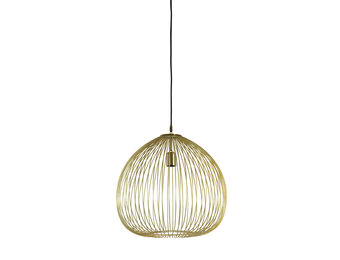 Light & Living - Hanglamp RILANA - Ø45x45cm - Goud