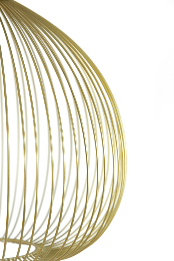 Light & Living - Hanglamp RILANA - Ø45x45cm - Goud