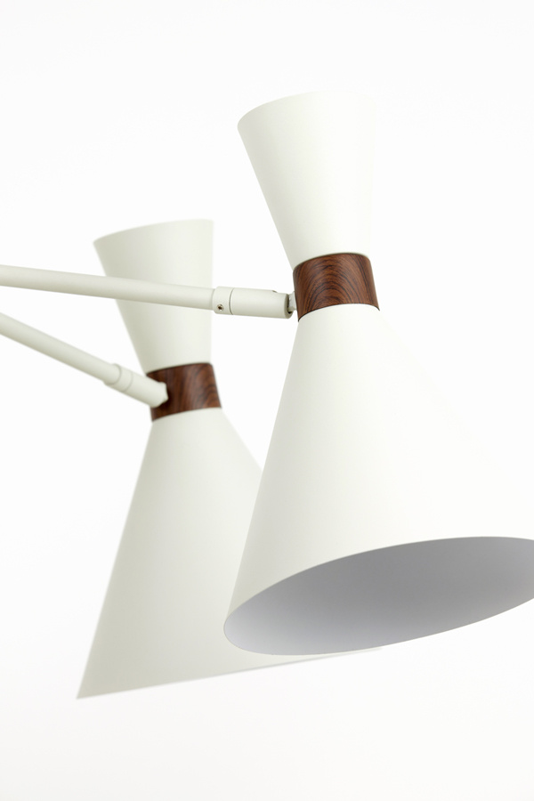 Light & Living - Hanglamp Hoodies - 86.5x86.5x89 - Grijs