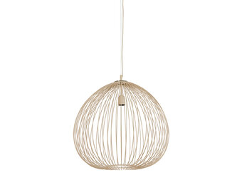 Light & Living - Hanglamp RILANA - Ø56x55cm - Wit