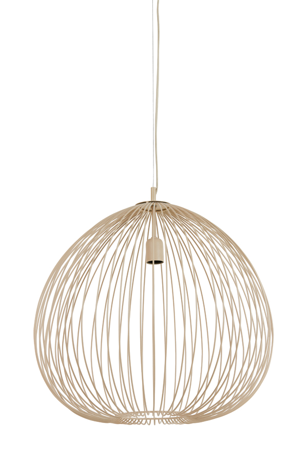 Light & Living - Hanglamp RILANA - Ø56x55cm - Wit