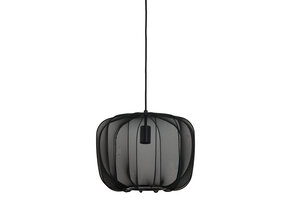 Light & Living - Hanglamp PLUMERIA - Ø40x30cm - Zwart