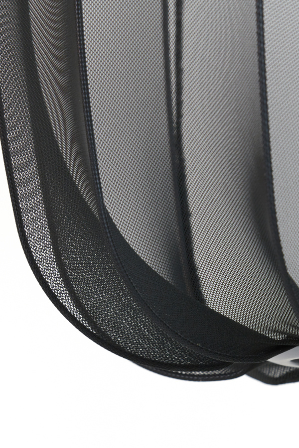 Light & Living - Hanglamp PLUMERIA - Ø40x30cm - Zwart