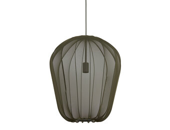 Light & Living - Hanglamp PLUMERIA - Ø50x60cm - Groen