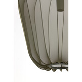 Light & Living - Hanglamp PLUMERIA - Ø50x60cm - Groen