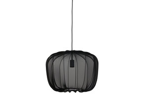 Light & Living - Hanglamp PLUMERIA - Ø50x37.5cm - Zwart
