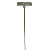 Light & Living - Hanglamp PLUMERIA - Ø42x50cm - Groen