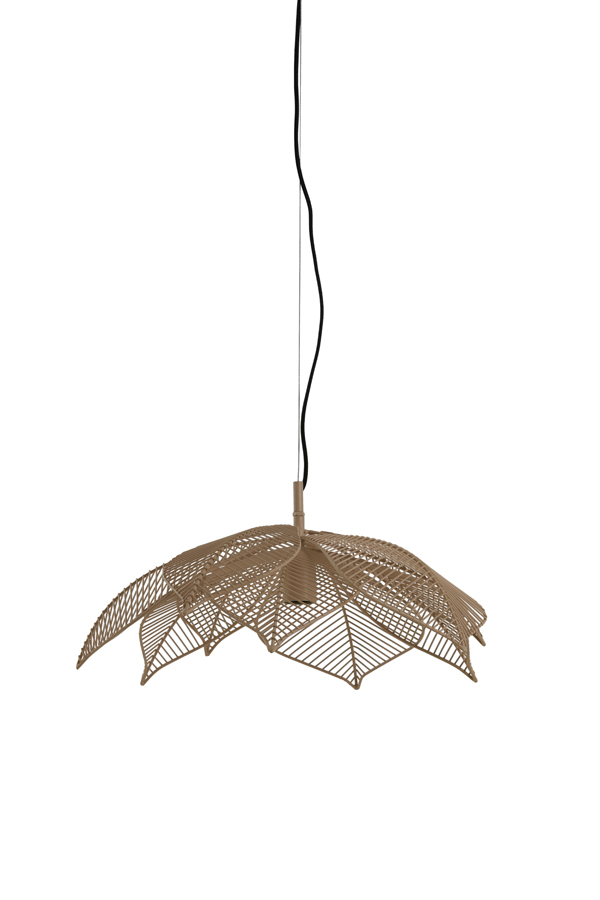 Light & Living - Hanglamp PAVAS - Ø54x24.5cm - Bruin