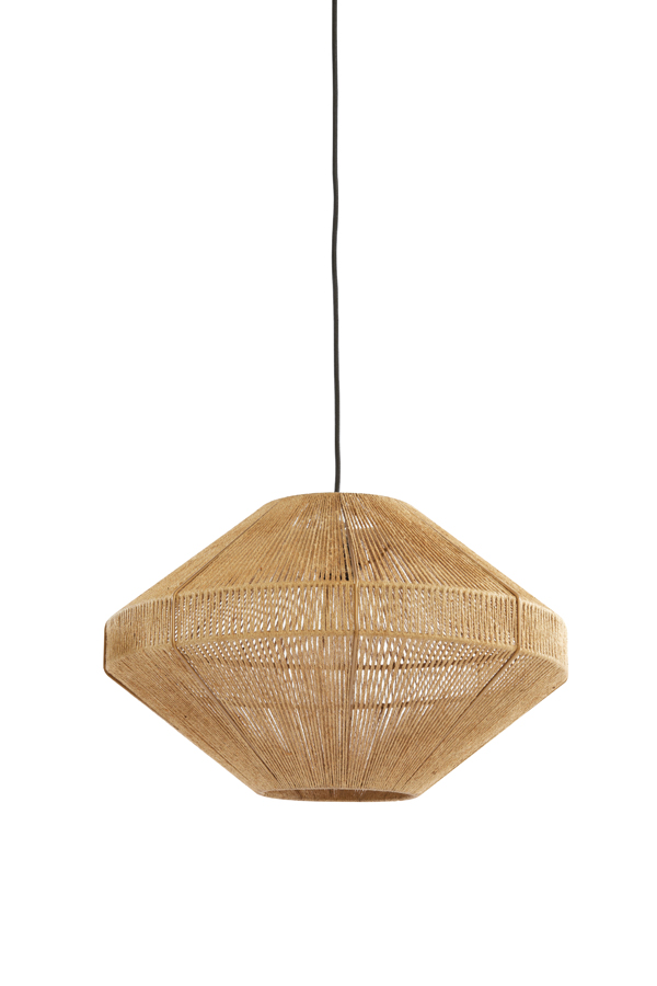 Light & Living - Hanglamp MALLOW - Ø50x31cm - Bruin