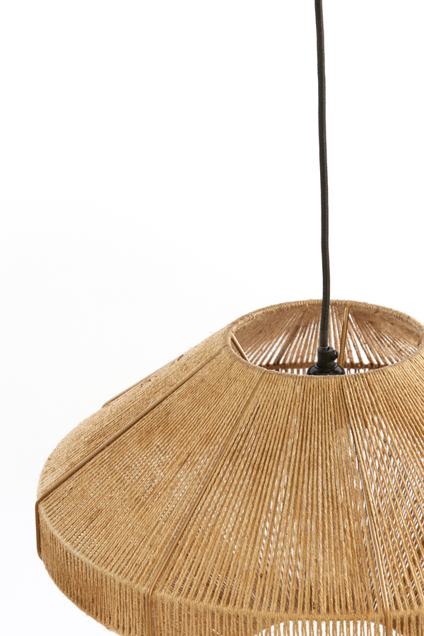 Light & Living - Hanglamp MALLOW - Ø50x31cm - Bruin