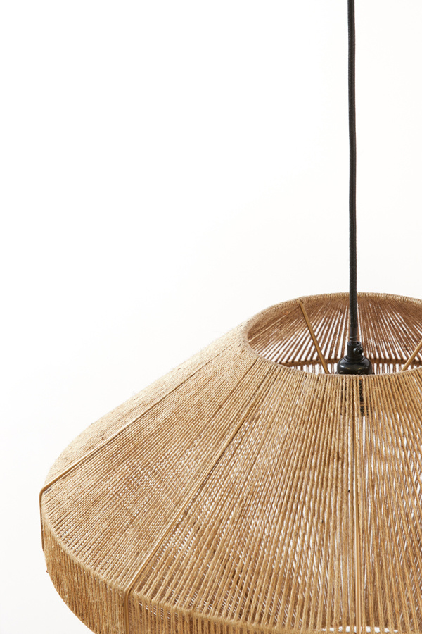 Light & Living - Hanglamp MALLOW - Ø60x37cm - Bruin