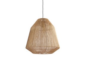 Light & Living - Hanglamp MALVA - Ø60x60cm - Bruin