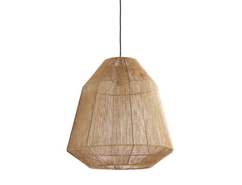 Light & Living - Hanglamp MALVA - Ø60x60cm - Bruin