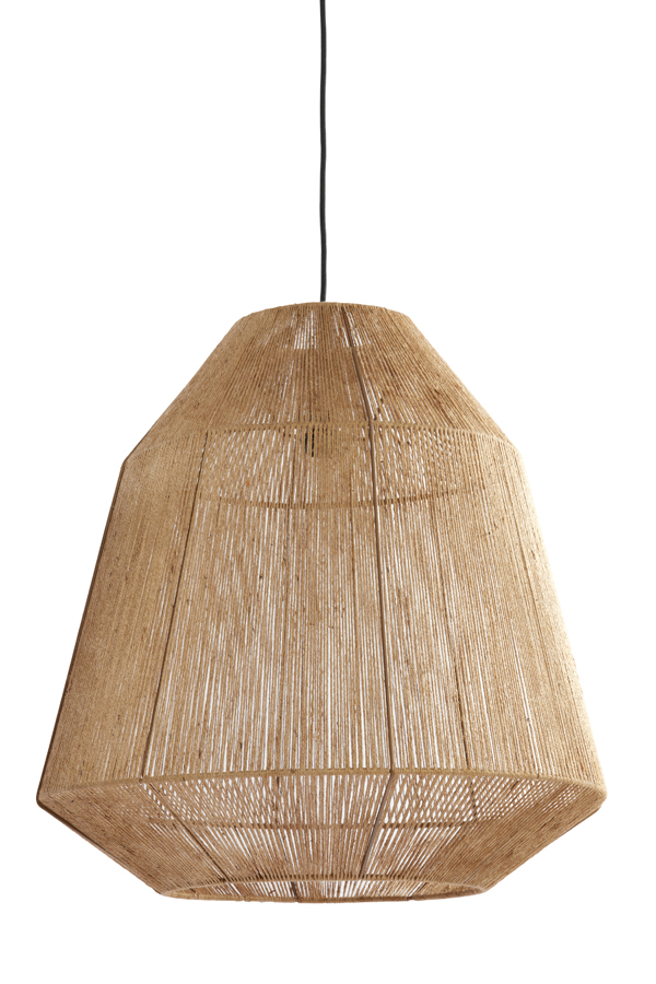 Light & Living - Hanglamp MALVA - Ø60x60cm - Bruin