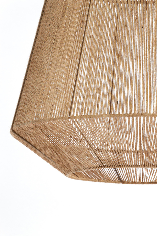 Light & Living - Hanglamp MALVA - Ø60x60cm - Bruin
