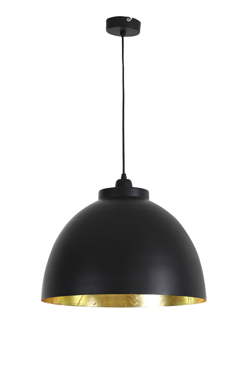 Light & Living - Hanglamp KYLIE - Ø45x32cm - Zwart