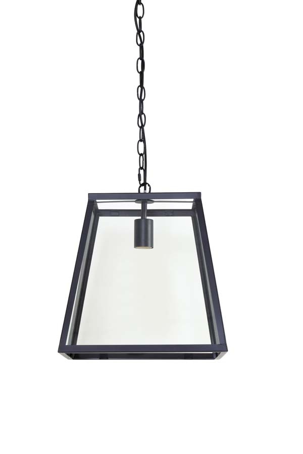 Light & Living - Hanglamp SAUNTE - Ø34x34.5cm - Zwart
