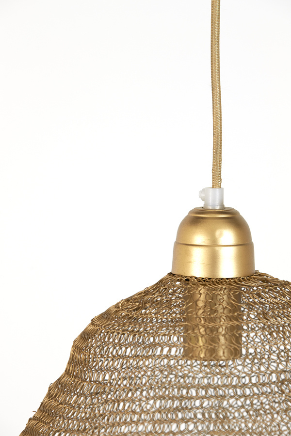 Light & Living - Hanglamp Nina - 38x38x42 - Brons