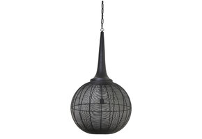 Light & Living - Hanglamp ADRIENNE - Ø57x112cm - Zwart