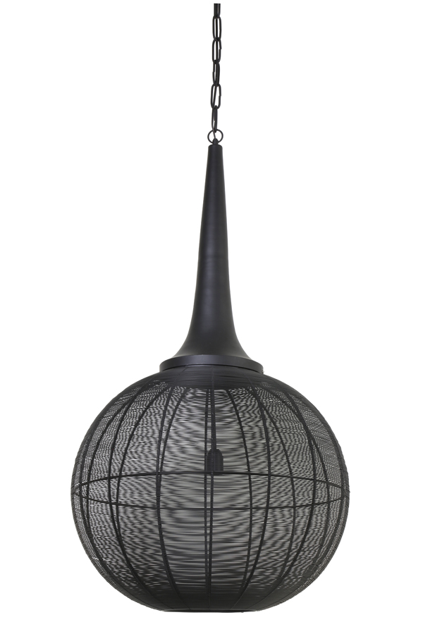 Light & Living - Hanglamp ADRIENNE - Ø57x112cm - Zwart
