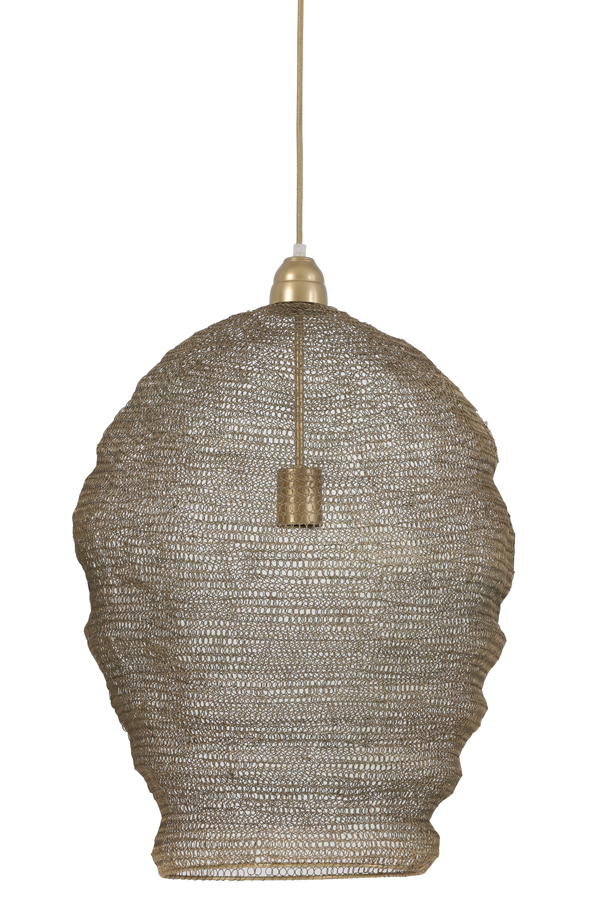 Light & Living - Hanglamp NIKKI - Ø45x60cm - Brons