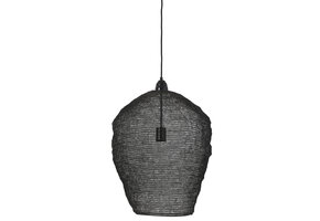 Light & Living - Hanglamp NIKKI - Ø45x60cm - Zwart