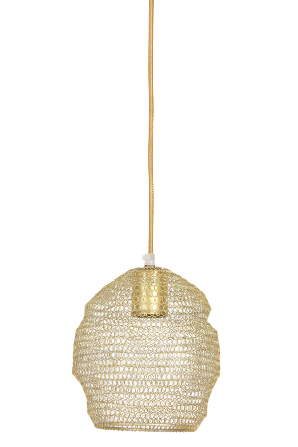 Light & Living - Hanglamp NOLA - Ø18x20cm - Goud