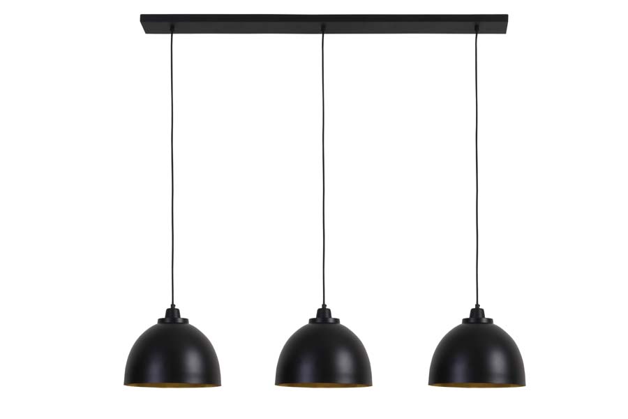 Light & Living - Hanglamp KYLIE - 135x30x26cm - Zwart