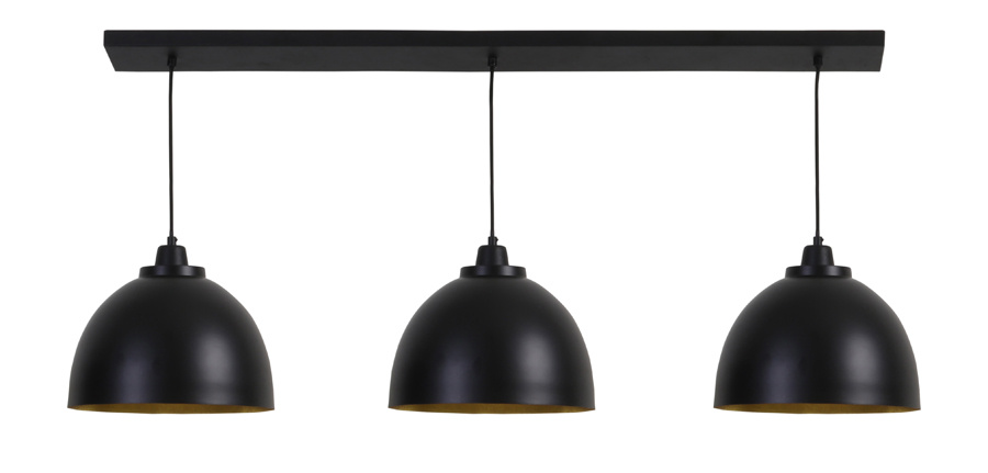 Light & Living - Hanglamp KYLIE - 135x30x26cm - Zwart