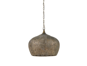 Light & Living - Hanglamp EMINE - Ø43.5x40.5cm - Bruin
