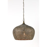 Light & Living - Hanglamp EMINE - Ø43.5x40.5cm - Bruin