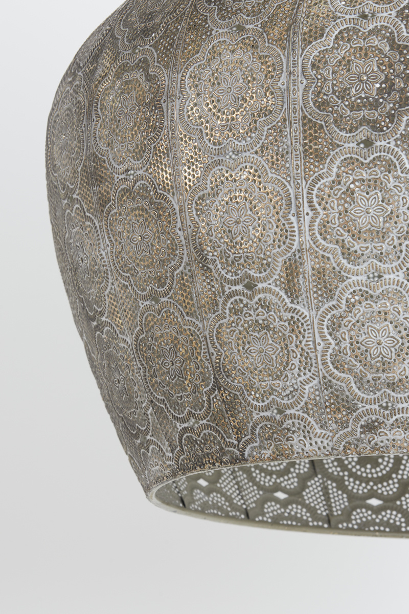 Light & Living - Hanglamp EMINE - Ø51.5x46cm - Bruin