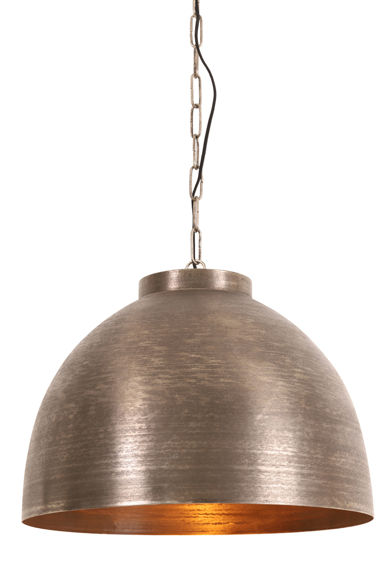 Light & Living - Hanglamp KYLIE - Ø60x42cm - Zilver