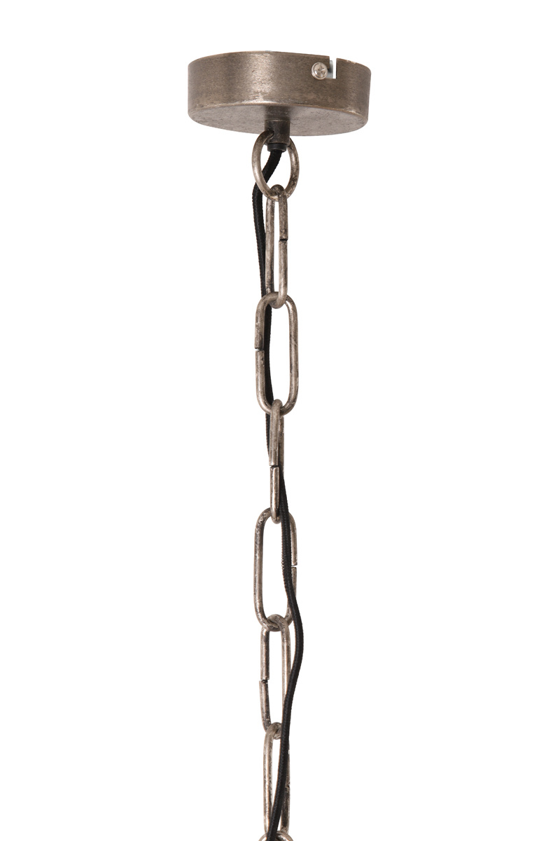 Light & Living - Hanglamp KYLIE - Ø60x42cm - Zilver