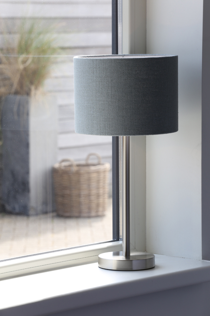 Light & Living - Lampvoet WASHINGTON - 14x14x39.5 - Zilver