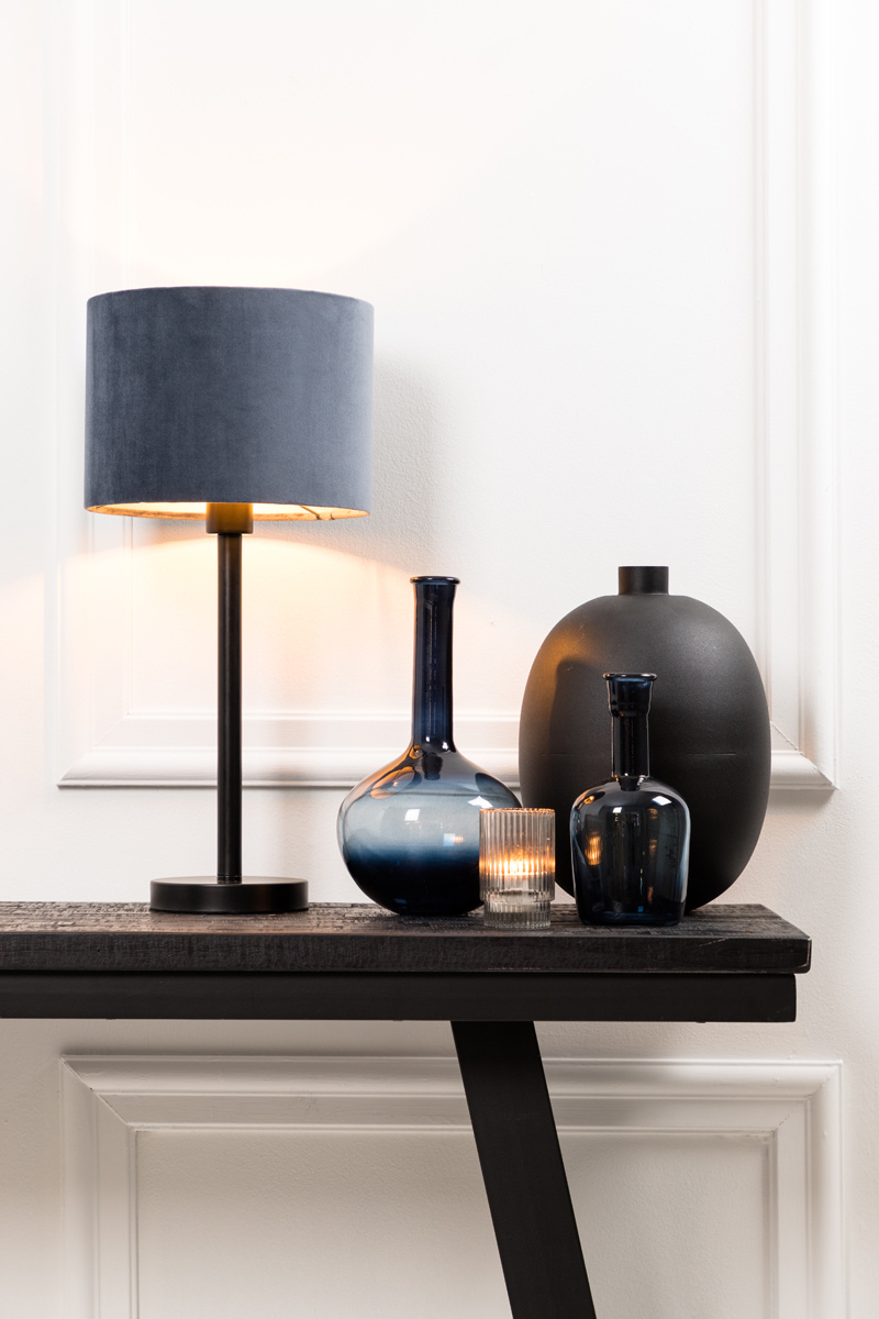 Light & Living - Lampvoet WASHINGTON - 14x14x39.5 - Zwart