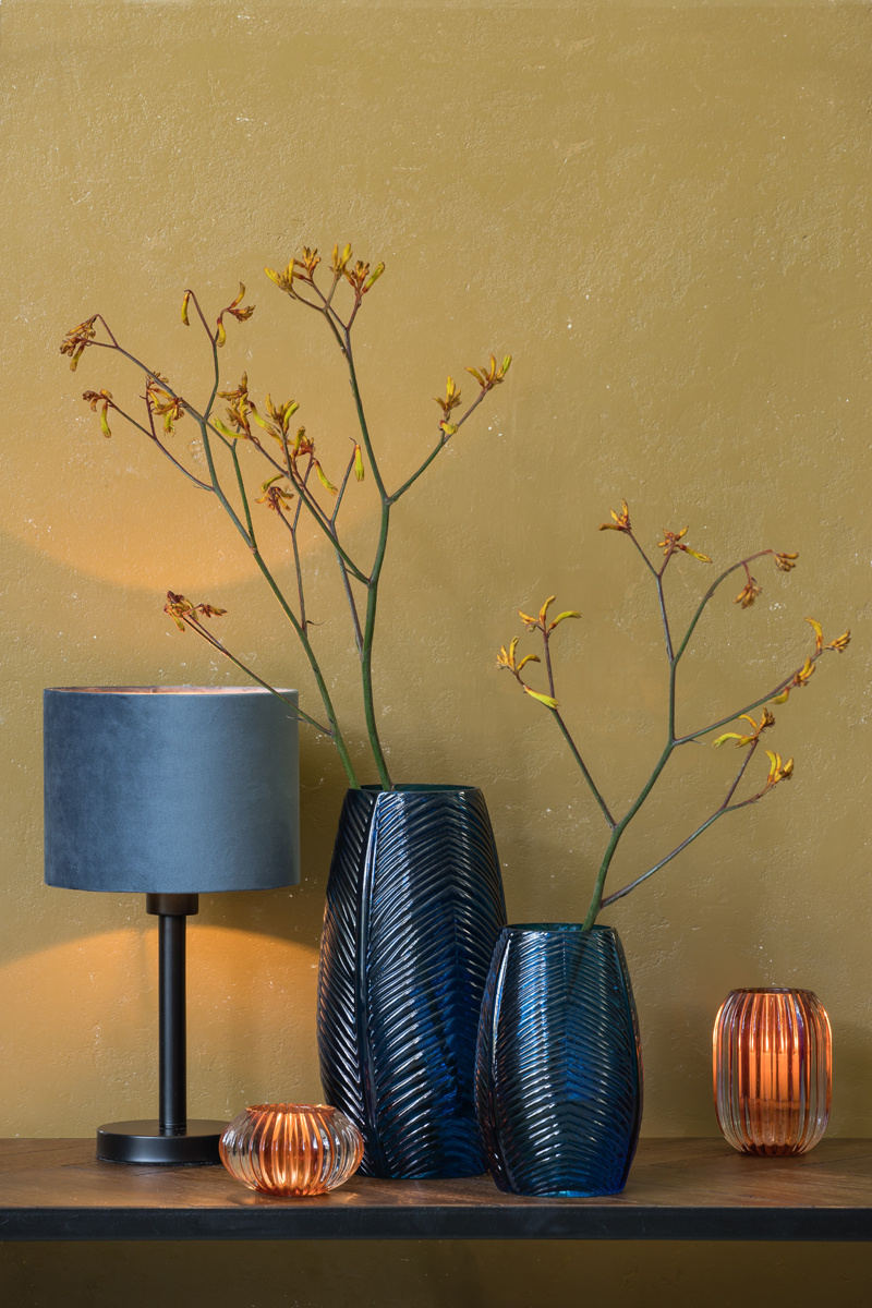 Light & Living - Lampvoet WASHINGTON - 12x12x26 - Zwart