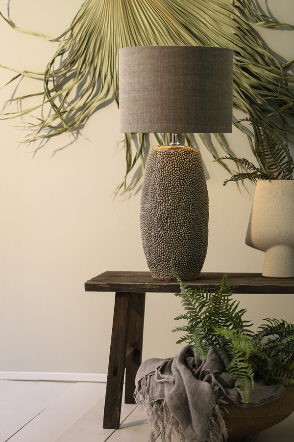 Light & Living - Lampvoet KYARA - 34.5x34.5x59 - Grijs