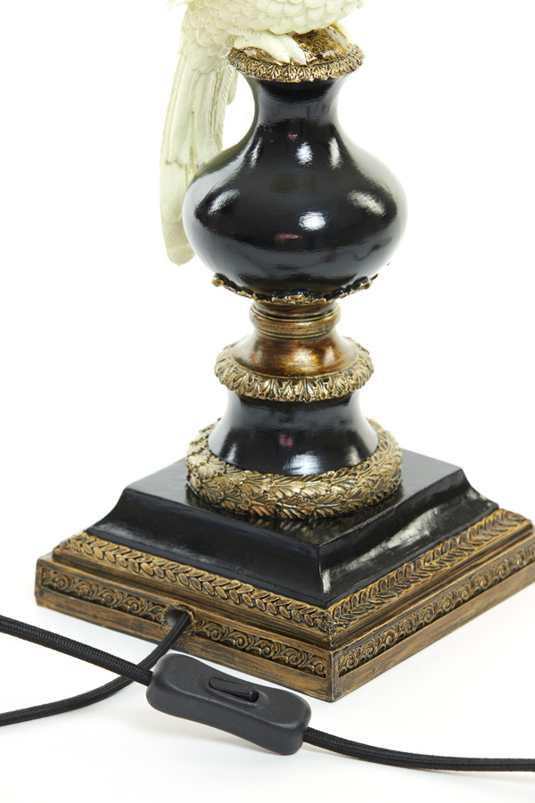 Light & Living - Lampvoet NYASA - 14.5x14.5x46.5 - Zwart