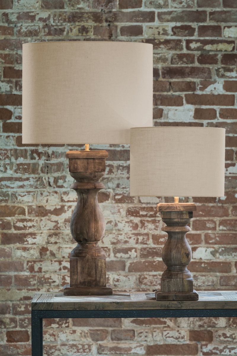 Light & Living - Lampvoet CADORE - 19x19x64 - Bruin