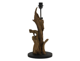 Light & Living - Lampvoet IKAL - 25x25x50 - Bruin